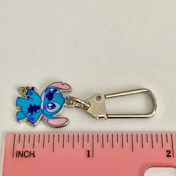 Vintage Disney Lilo & Stitch Zipper Pull Purse Bag Charm Aulani Disneyana Snacks - Picture 9 of 9